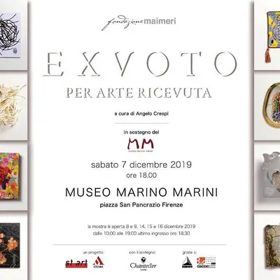 Ex Voto - Per Arte Ricevuta