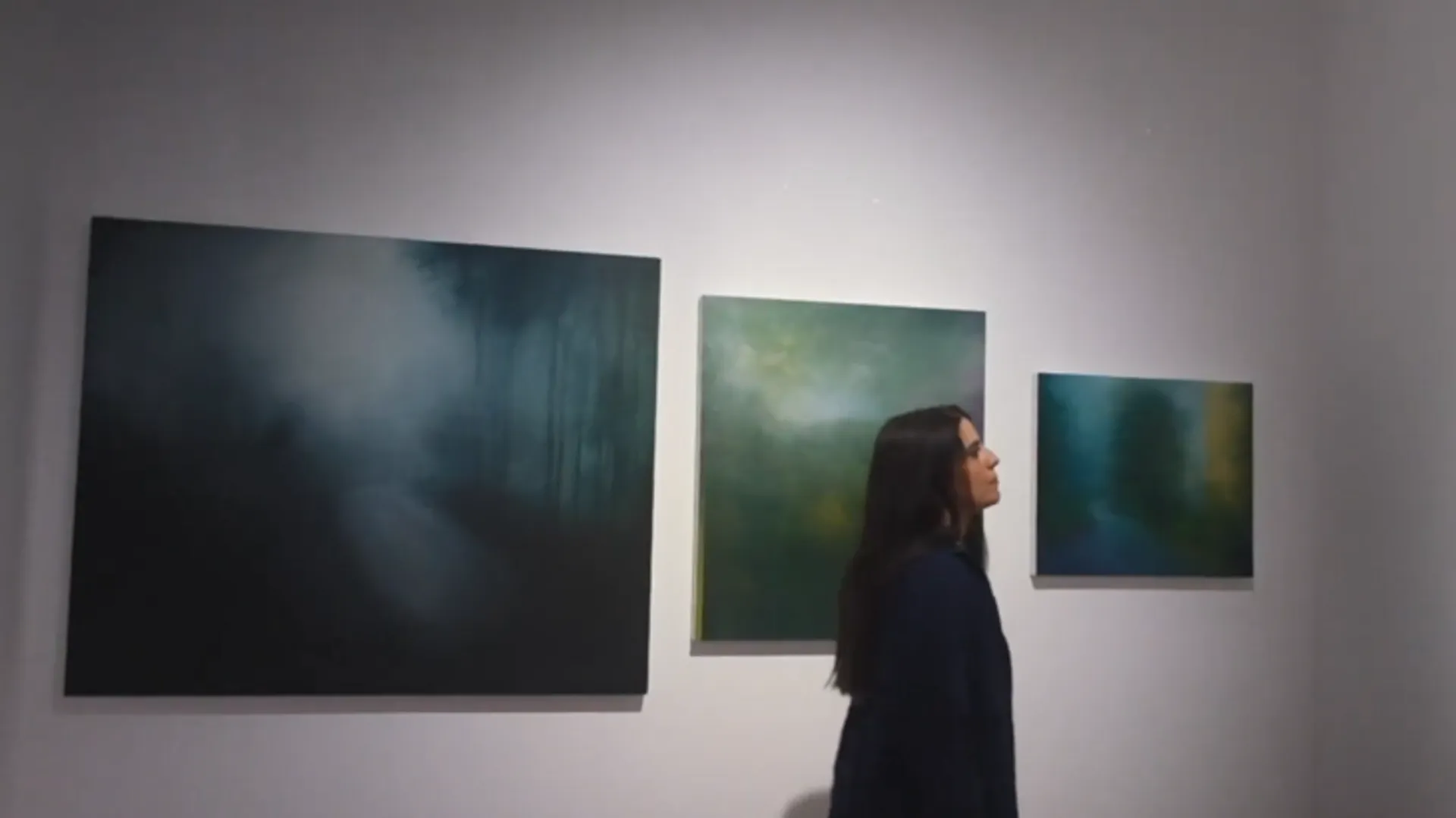 Exhibition “El Jardín” y “Aura” - ArteriA at Un Lugar by Oscar Manrique, Madrid - 2025